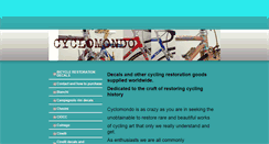 Desktop Screenshot of cyclomondo.net